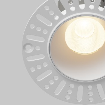 Spot LED încastrat Dip alb Maytoni, D9, 10W, 3000K