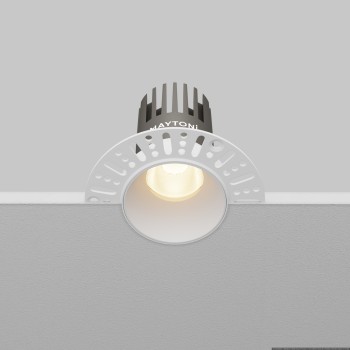Spot LED încastrat Dip alb Maytoni, D9, 10W, 3000K