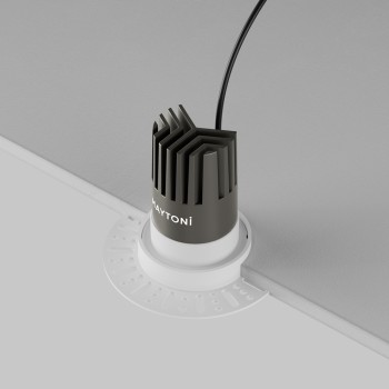 Spot LED încastrat Dip alb Maytoni, D9, 10W, 3000K