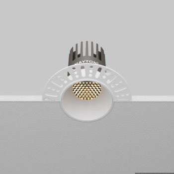 Spot LED încastrat Dip alb Maytoni, D9, 10W, 3000K