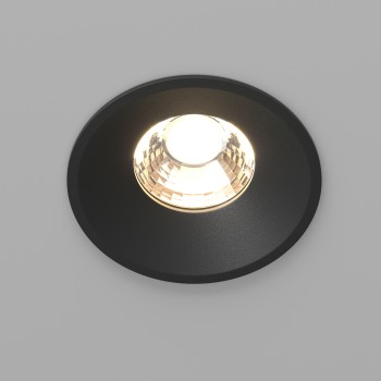 Spot LED încastrat Round negru Maytoni, D8, 12W