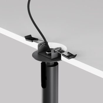 Spot LED încastrat Focus T negru Maytoni, D3, 6W, H15 (2)
