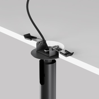 Spot LED încastrat Focus T negru Maytoni, D3, 6W, H15 (2)