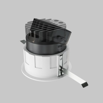 Spot LED încastrat Wise alb Maytoni, D8, 10W