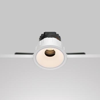 Spot LED încastrat Wise alb Maytoni, D8, 10W