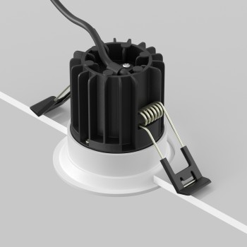 Spot LED încastrat Round alb Maytoni, D6, 7W