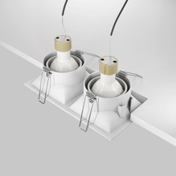Spot LED încastrat Dot alb Maytoni, 10W
