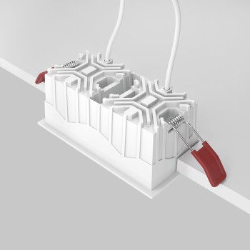 Spot LED încastrat Alfa alb Maytoni, 20W, 3000K