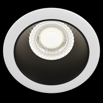 Spot LED încastrat Share black and white Maytoni, D8, 10W