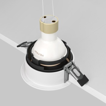 Spot LED încastrat Share black and white Maytoni, D8, 10W