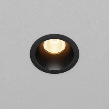 Spot LED încastrat Dip negru Maytoni, D7, 10W, 2700K