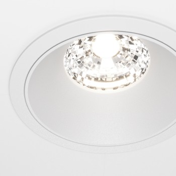 Spot LED încastrat Alfa alb Maytoni, D8, 15W, 4000K