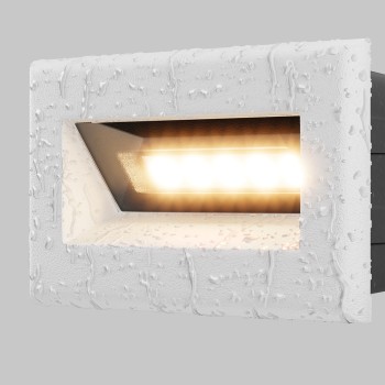 Spot LED trepte scară alb Maytoni, L8, 3W, 3000K