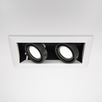 Spot LED încastrat Metal Modern alb Maytoni, 10W, H7