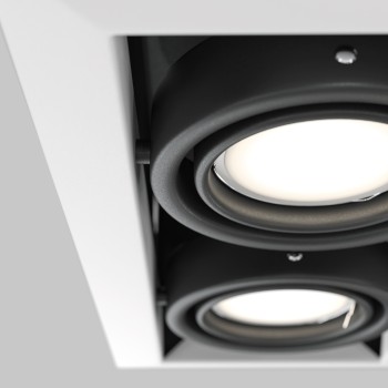 Spot LED încastrat Metal Modern alb Maytoni, 10W, H7