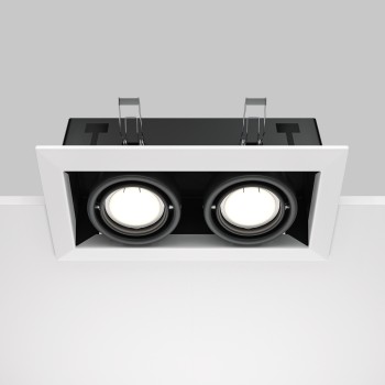 Spot LED încastrat Metal Modern alb Maytoni, 10W, H7