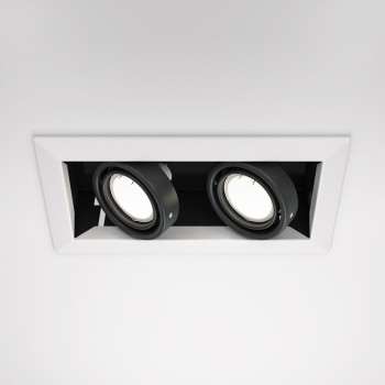 Spot LED încastrat Metal Modern alb Maytoni, 10W, H7
