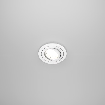 Spot LED încastrat Atom alb Maytoni, D9, 10W, H2