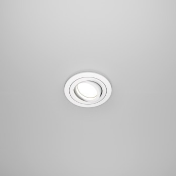 Spot LED încastrat Atom alb Maytoni, D9, 10W, H2