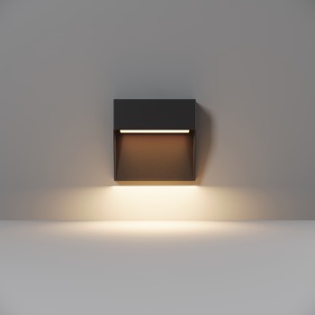 Spot LED trepte scară negru Maytoni, L11, 3W