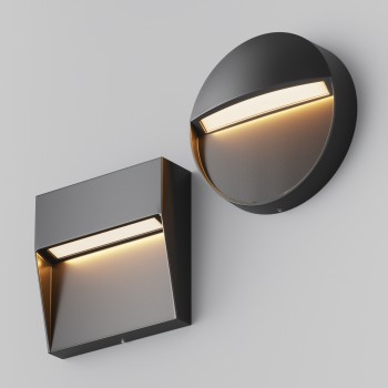 Spot LED trepte scară negru Maytoni, L11, 3W