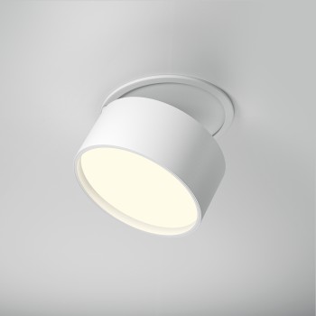 Spot LED încastrat Onda alb Maytoni, D8, 12W