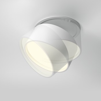 Spot LED încastrat Onda alb Maytoni, D8, 12W
