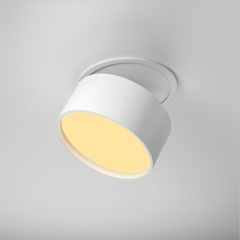 Spot LED încastrat Onda alb Maytoni, D8, 12W