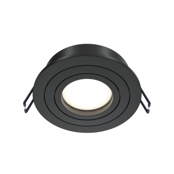 Spot LED încastrat Atom negru Maytoni, D9, 10W, H2