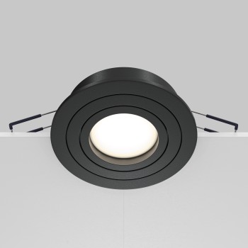 Spot LED încastrat Atom negru Maytoni, D9, 10W, H2