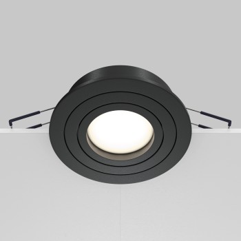Spot LED încastrat Atom negru Maytoni, D9, 10W, H2