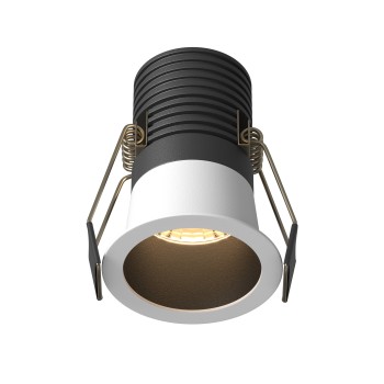 Spot LED încastrat Minor black and white Maytoni, D6, 9W