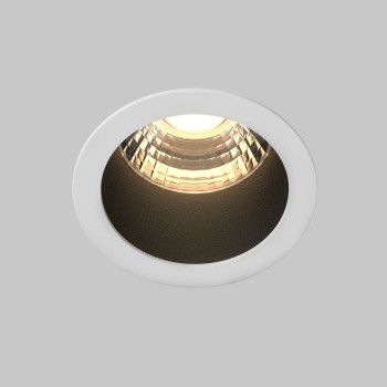 Spot LED încastrat Minor black and white Maytoni, D6, 9W