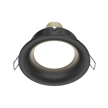 Spot LED încastrat Slim negru Maytoni, D8, 10W, H3