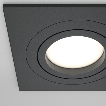 Spot LED încastrat Atom negru Maytoni, 10W (2)