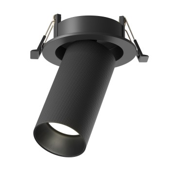 Spot LED încastrat Artisan negru Maytoni, D5, 10W