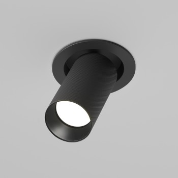 Spot LED încastrat Artisan negru Maytoni, D5, 10W