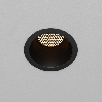 Spot LED încastrat Dip negru Maytoni, D8, 15W, 3000K