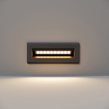 Spot LED trepte scară negru Maytoni, L14, 5W