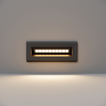 Spot LED trepte scară negru Maytoni, L14, 5W