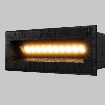 Spot LED trepte scară negru Maytoni, L14, 5W