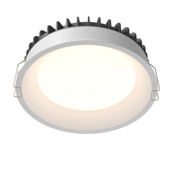 Spot LED încastrat Okno alb Maytoni, D18, 24W, 100°