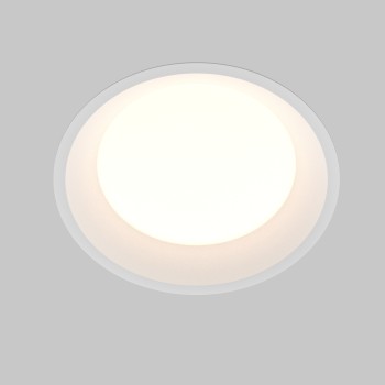Spot LED încastrat Okno alb Maytoni, D18, 24W, 100°