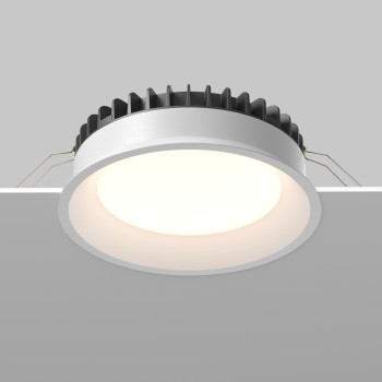 Spot LED încastrat Okno alb Maytoni, D18, 24W, 100°