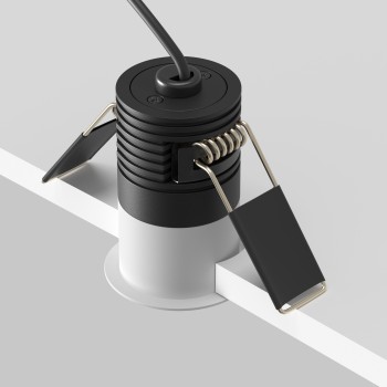 Spot LED încastrat Minor black and white Maytoni, D4, 5W