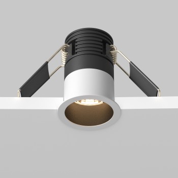 Spot LED încastrat Minor black and white Maytoni, D4, 5W