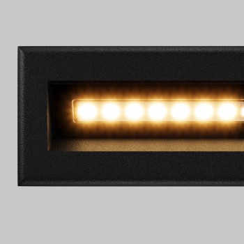 Spot LED trepte scară negru Maytoni, L14, 5W