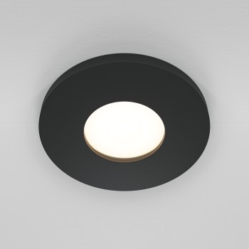 Spot LED încastrat Stark negru Maytoni, D8, 10W