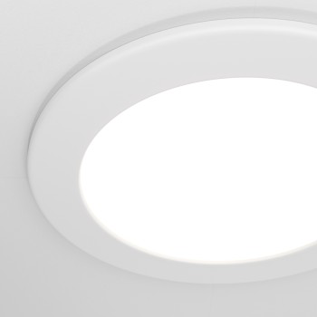 Spot LED încastrat Stockton alb Maytoni, D17, 12W