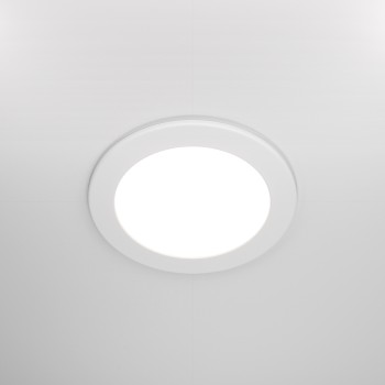 Spot LED încastrat Stockton alb Maytoni, D17, 12W